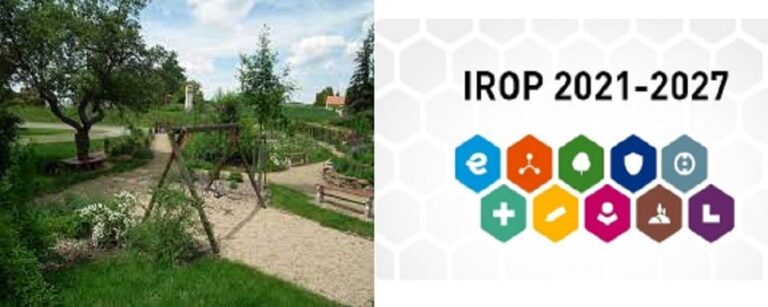 Ukončení výběru projektových záměrů: IROP – Výzva č. 9 – Budování veřejné infrastruktury a na ně navazující zelené infrastruktury